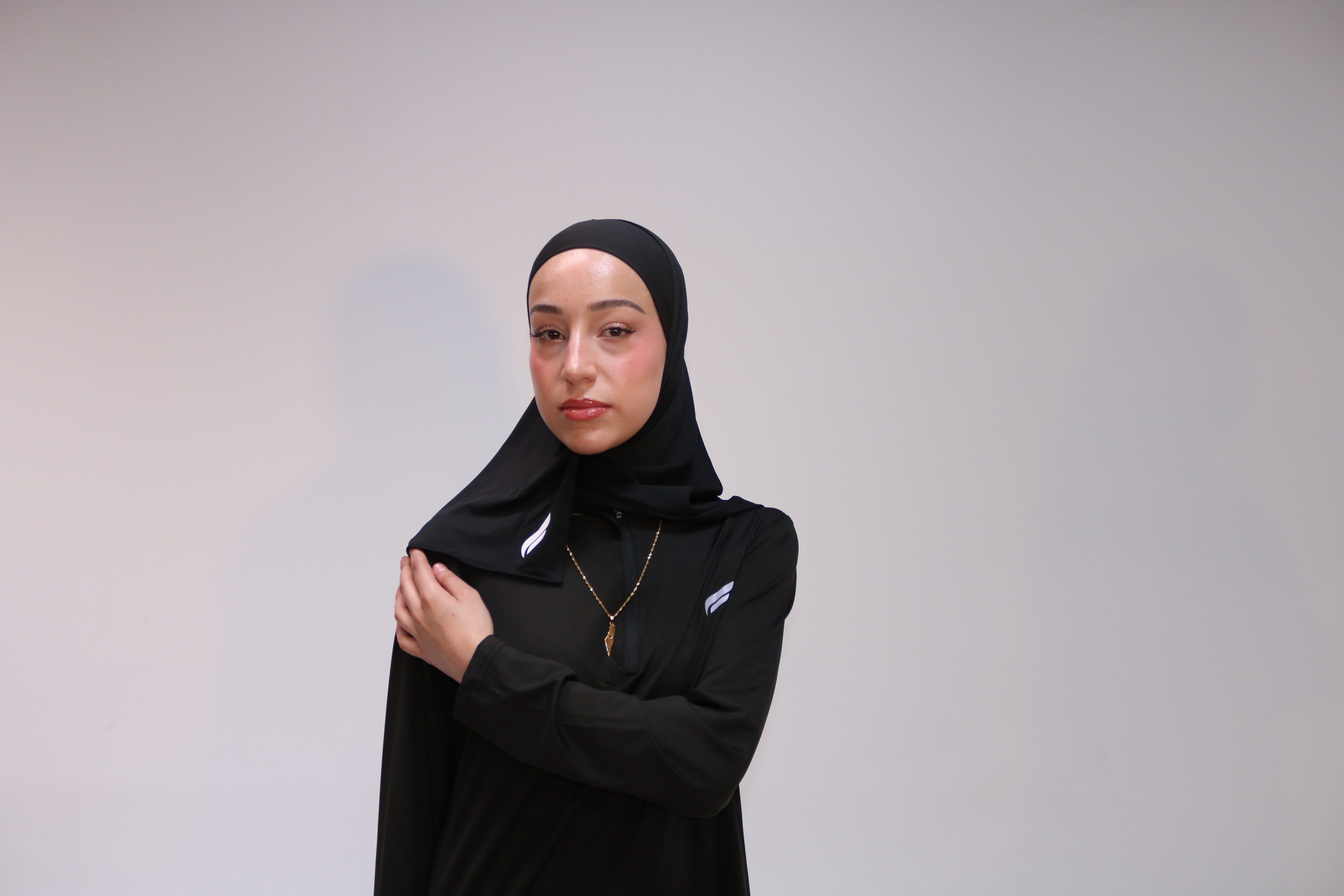 Performance Tie-back Hijab