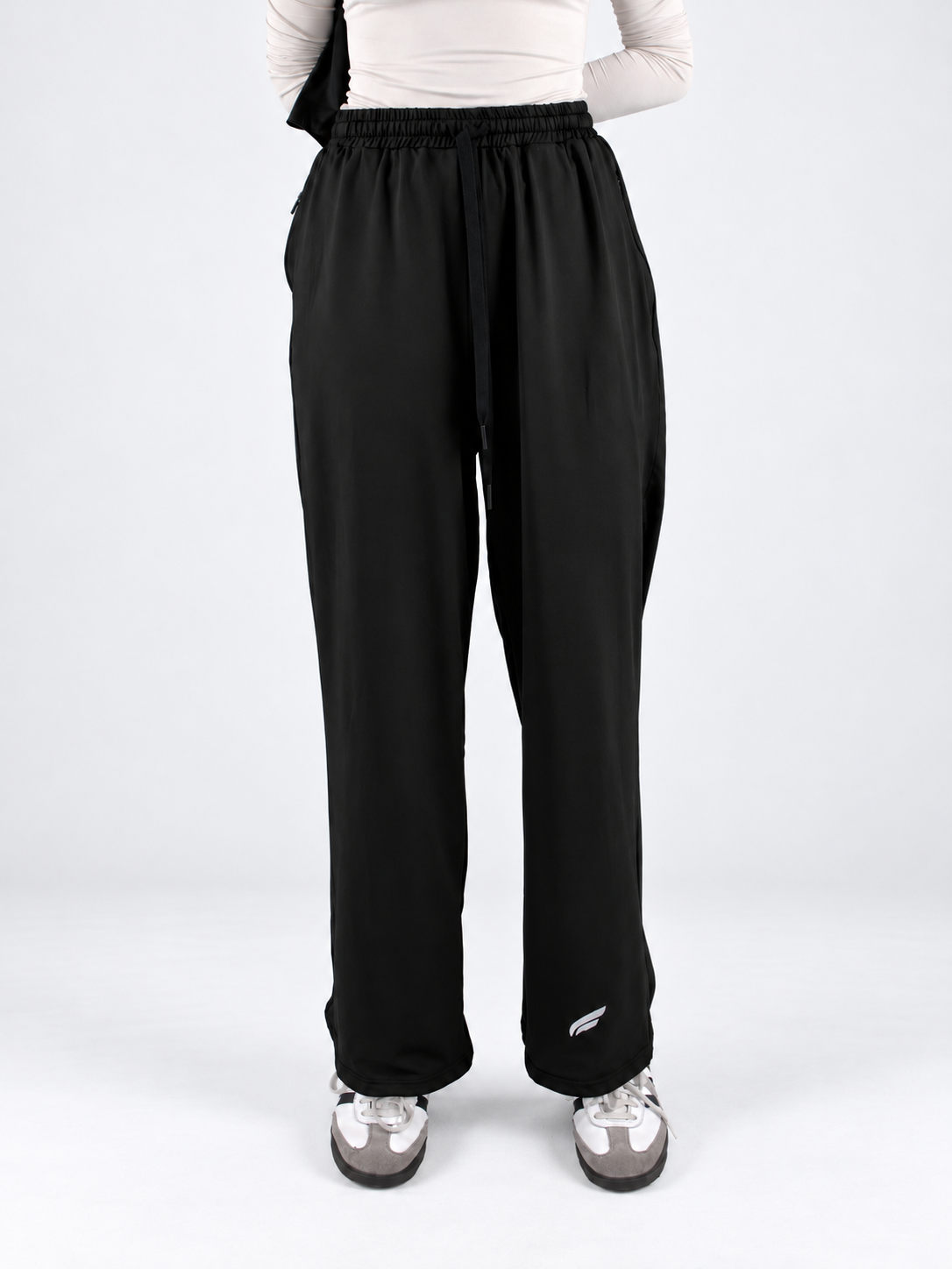 Essential Adjustable Wide-Leg pants